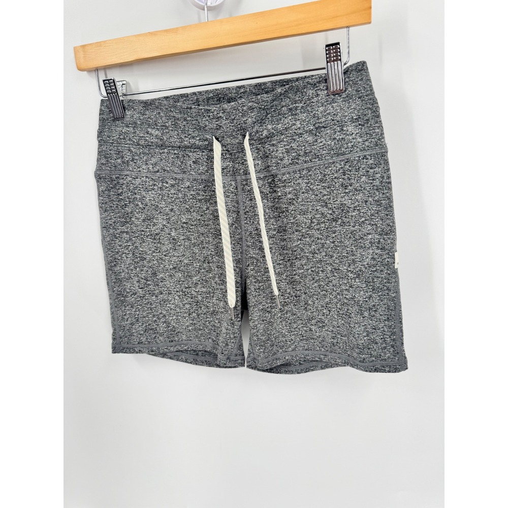 Vuori Activewear Set Women Small Gray Heathered Cami Tank and Shorts 2 Piece - Picture 7 of 10